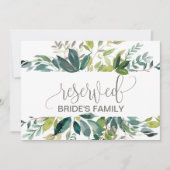 Foliage vorbehaltenes Zeichen (Vorderseite)