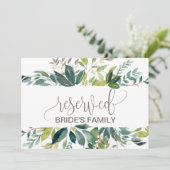 Foliage vorbehaltenes Zeichen (Stehend Vorderseite)