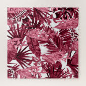 Foliage Wasserfarbe Lila, florenlos. Puzzle (Horizontal)