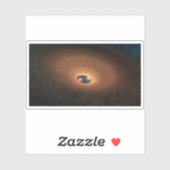 Folie aus stumpfem Material, die von der Sternbild Aufkleber (Blatt)