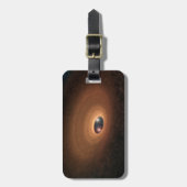 Folie aus stumpfem Material, die von der Sternbild Gepäckanhänger (Vorderseite vertikal)