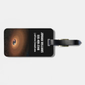 Folie aus stumpfem Material, die von der Sternbild Gepäckanhänger (Rückseite horizontal)