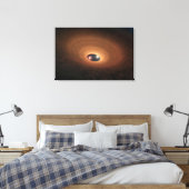 Folie aus stumpfem Material, die von der Sternbild Leinwanddruck (Insitu (Schlafzimmer))