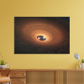 Folie aus stumpfem Material, die von der Sternbild Leinwanddruck (Insitu (Wohnzimmer))