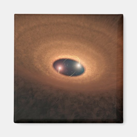 Folie aus stumpfem Material, die von der Sternbild Magnet (Vorne)