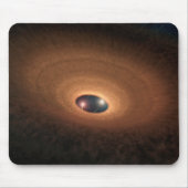 Folie aus stumpfem Material, die von der Sternbild Mousepad (Vorne)