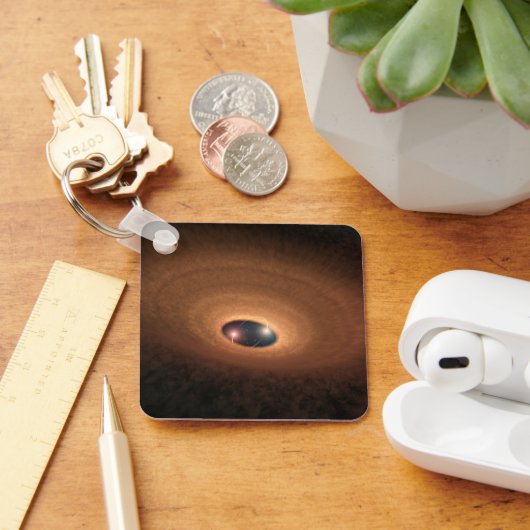 Folie aus stumpfem Material, die von der Sternbild Schlüsselanhänger (Schreibtisch)