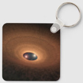 Folie aus stumpfem Material, die von der Sternbild Schlüsselanhänger (Rückseite)