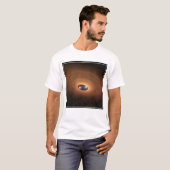 Folie aus stumpfem Material, die von der Sternbild T-Shirt (Vorne ganz)