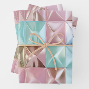 Folie-Krissel-Muster Geschenkpapier Set