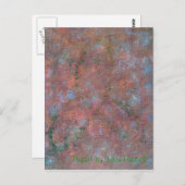 Folie Postkarte (Vorne/Hinten)