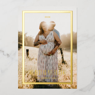 Folie The Best Is Yet To Come Einfacher Randrahmen Folien Feiertagskarte