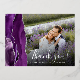 Folien-Einladungs-Postkarte Folie Einladungspostkarte