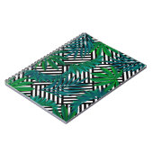 Folien und Streifen-Notebook Notizblock (Linke Seite)