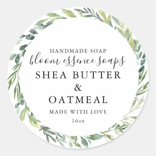 Folienaufkleber Runder Aufkleber (Vorderseite)