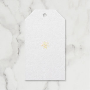 Foliendruck-Geschenkanhänger – Elegante Geschenke Geschenkanhänger