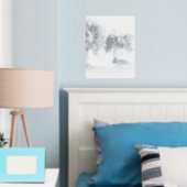 FOLIENDRUCKPOSTER ART UND DESIGN STIL FOLIENDRUCKE (In Situ (Schlafzimmer))