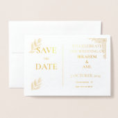 Folienkarte (Vorderseite mit Umschlag)