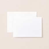 Folienkarte (Vorderseite mit Umschlag)