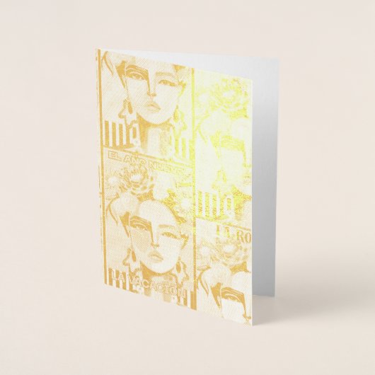 Folienkarte (Vorderseite)