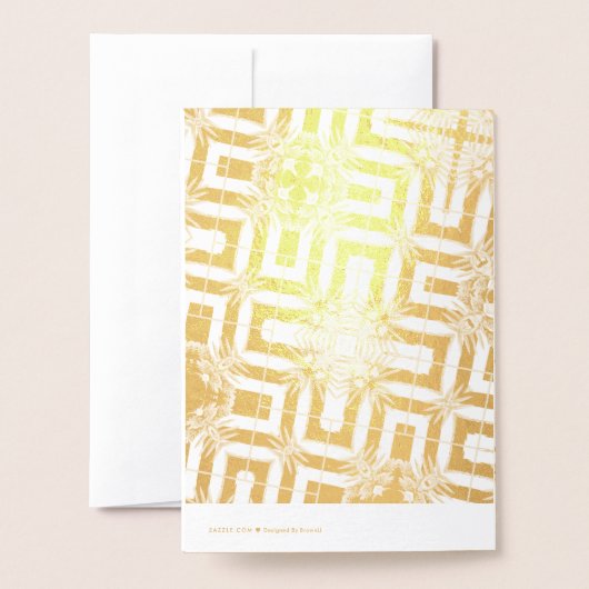 Folienkarte (Rückseite mit Umschlag)