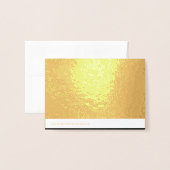 Folienkarte (Rückseite mit Umschlag)