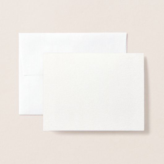 Folienkarte (Vorderseite mit Umschlag)