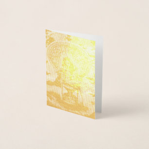 FOLIENKARTE, SCHÖNES BOHO-BILD FOLIENKARTE