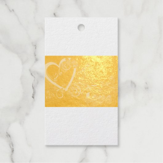 Folienmarke Geschenkanhänger (Vorderseite)