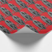 Folienverpackungspapier Geschenkpapier (Ecke)