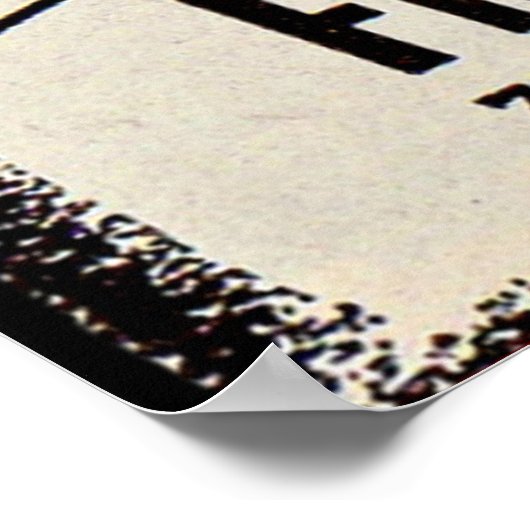 Folies Bergere ad der 30er Jahre Poster (Ecke)