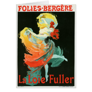 Folies-Bergère La Loie voller, Jules Chéret