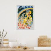 Folies Bergère - L'arc en ciel - Jules Chéret 1893 Poster (Küche)