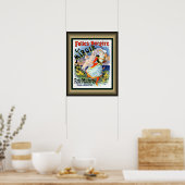 Folies Bergere~Le Miroir~Pantomime Rene Maizeroy~ Poster (Küche)