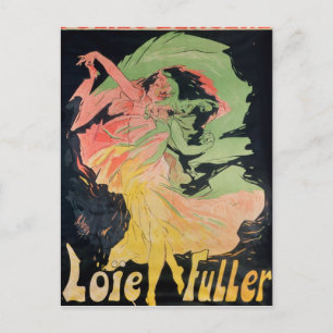 Folies Bergeres: Loie Fuller, Frankreich Postkarte