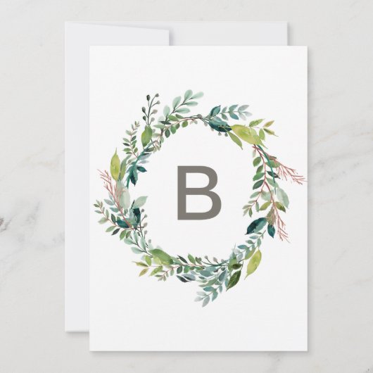 Folies Probe Dinner Einladung (Rückseite)