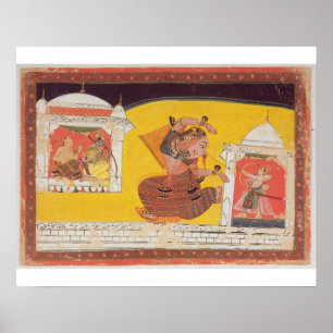 Folio 27 Laksmama schneidet die Nase von Poster