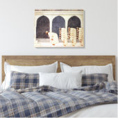 Folio.38a Ein Mogul-Prinz in einer Moschee, die Fr Leinwanddruck (Insitu (Schlafzimmer))