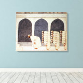 Folio.38a Ein Mogul-Prinz in einer Moschee, die Fr Leinwanddruck (Insitu (Holzboden))