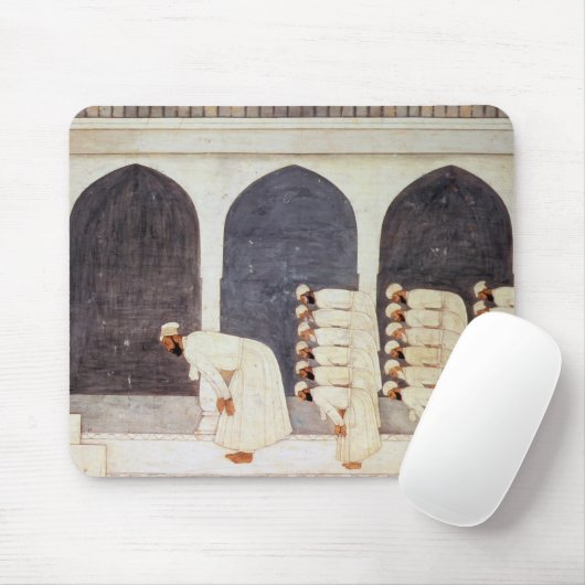 Folio.38a ein Mogulprinz in einer Moschee, die Mousepad (Mit Mouse)