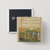 Folio 39, a-Gartenszene, vom 'Bustan von Sa'd Button (Vorne & Hinten)