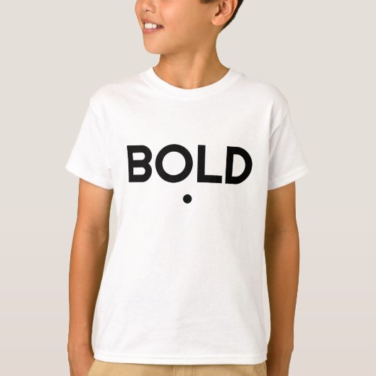 Folio Bold. Jungen' T-Shirt (Vorderseite)