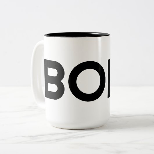 Folio Bold Zweifarbige Tasse (Vorderseite Links)