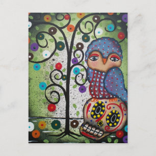 FOLK ART All in the Imaging by LORI Postcard Postkarte