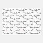 Folk Art Angel Muster Geschenkpapier Set (Vorderseite 2)