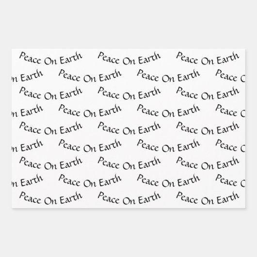 Folk Art Angel Muster Geschenkpapier Set (Vorderseite 2)