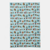 Folk Art Blume Küchentücher (Vertikal)