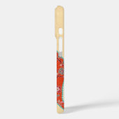 Folk Art Blume Muster Fox Personalisiert Case-Mate iPhone Hülle (Rückseite / Links)