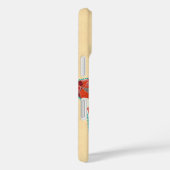 Folk Art Blume Muster Fox Personalisiert Case-Mate iPhone Hülle (Rückseite / Rechts)