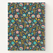 Folk Art Blume Muster Notizblock (Rückseite)